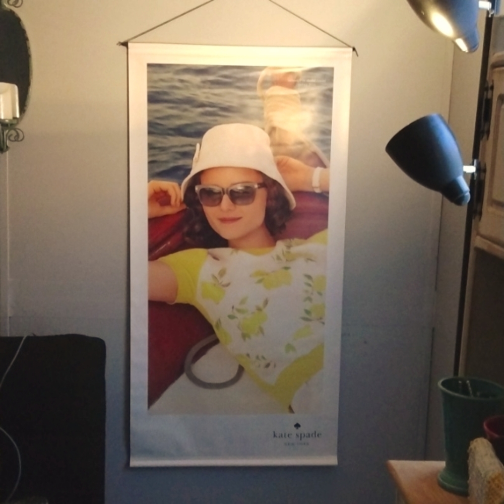 Kate Spade Spring 2014 advertisement banner from Macy's in New York.